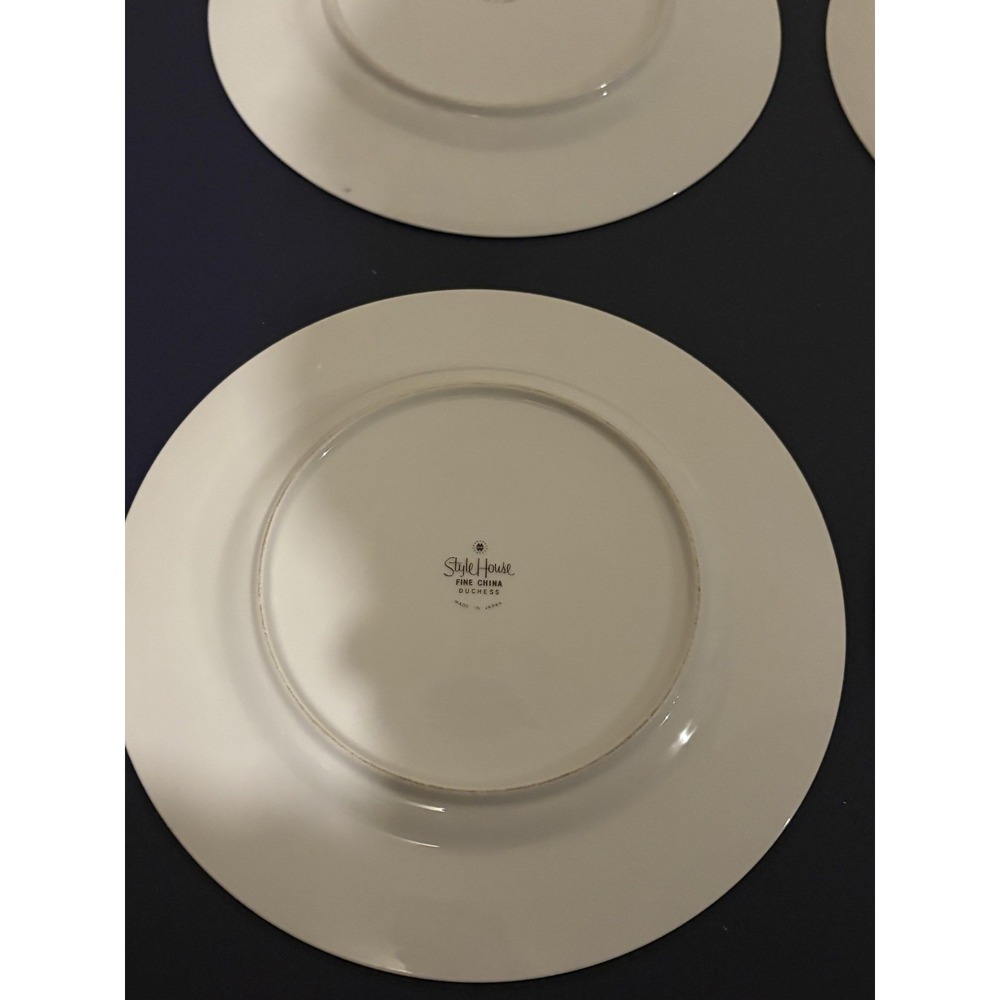 Style‎ House Fine China Duchess Japan 15pc Set Plates Bowls Cups Saucers Creamer - Picture 4 of 10